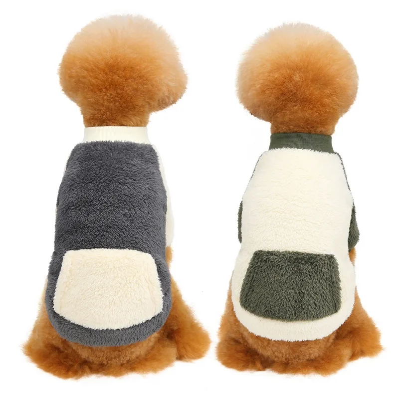 Warm Dog Pullover Dog Sweater Fleece Dog Clothes French Bulldog With Pocket Winter Dogs Coat Vest Cold Weater Pet Clothing
Warm Dog Pullover Dog Sweater Fleece Dog Clothes French Bulldog With Pocket Winter Dogs Coat Vest Cold Weater Pet Clothing