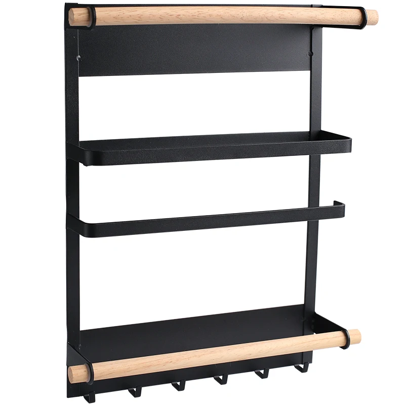 Magnetic Adsorption Refrigerator Storage Holders Wall-mounted Storage Holder Kitchen Paper Shelf Multi-function Organizer Rack
Magnetic Adsorption Refrigerator Storage Holders Wall-mounted Storage Holder Kitchen Paper Shelf Multi-function Organizer Rack