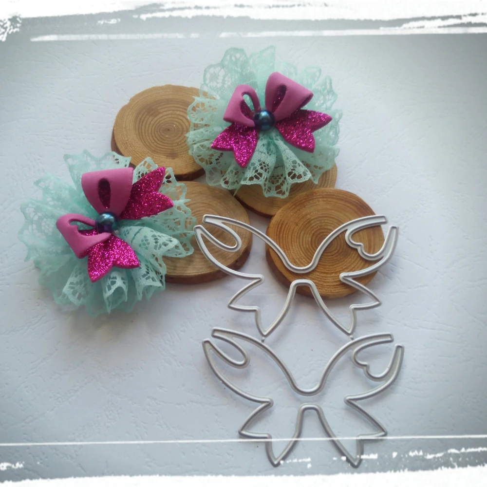 Bow knot beautiful flower knot bracelet flower knot metal cutting die clipping book paper knife die stamping die new die
Bow knot beautiful flower knot bracelet flower knot metal cutting die clipping book paper knife die stamping die new die
