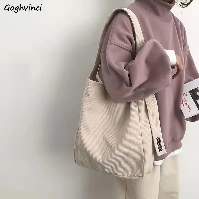 Shoulder Bags Women Shopping Corduroy Fashion Large Capacity Retro Simple Chic Outdoor Practical High Quality Firm Teenagers New
Shoulder Bags Women Shopping Corduroy Fashion Large Capacity Retro Simple Chic Outdoor Practical High Quality Firm Teenagers New
