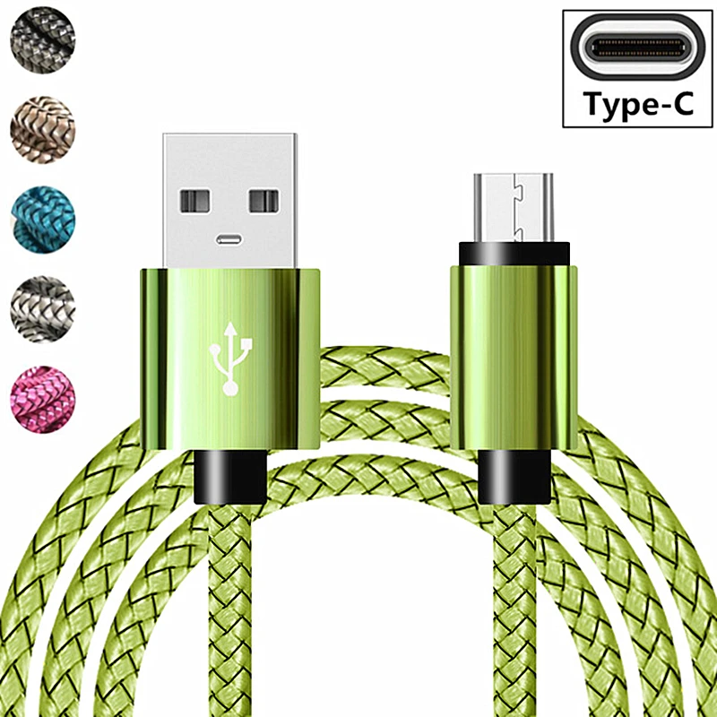 3 м USB Type C кабель для быстрой зарядки Xiaomi зарядное устройство провод шнур Samsung Galaxy