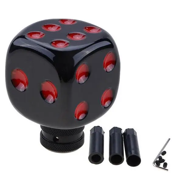 Universal Car Manual Dice Shape Car Resin Modified Gear Shift Knob Stick Lever Shifter
Universal Car Manual Dice Shape Car Resin Modified Gear Shift Knob Stick Lever Shifter