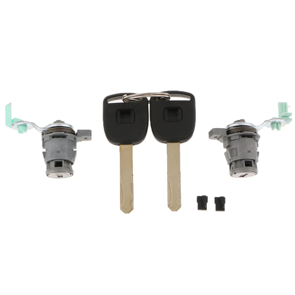 2Pcs Ignition Cylinder Door Lock Core with 2 Keys Parts for CR-V 03-06 
2Pcs Ignition Cylinder Door Lock Core with 2 Keys Parts for CR-V 03-06