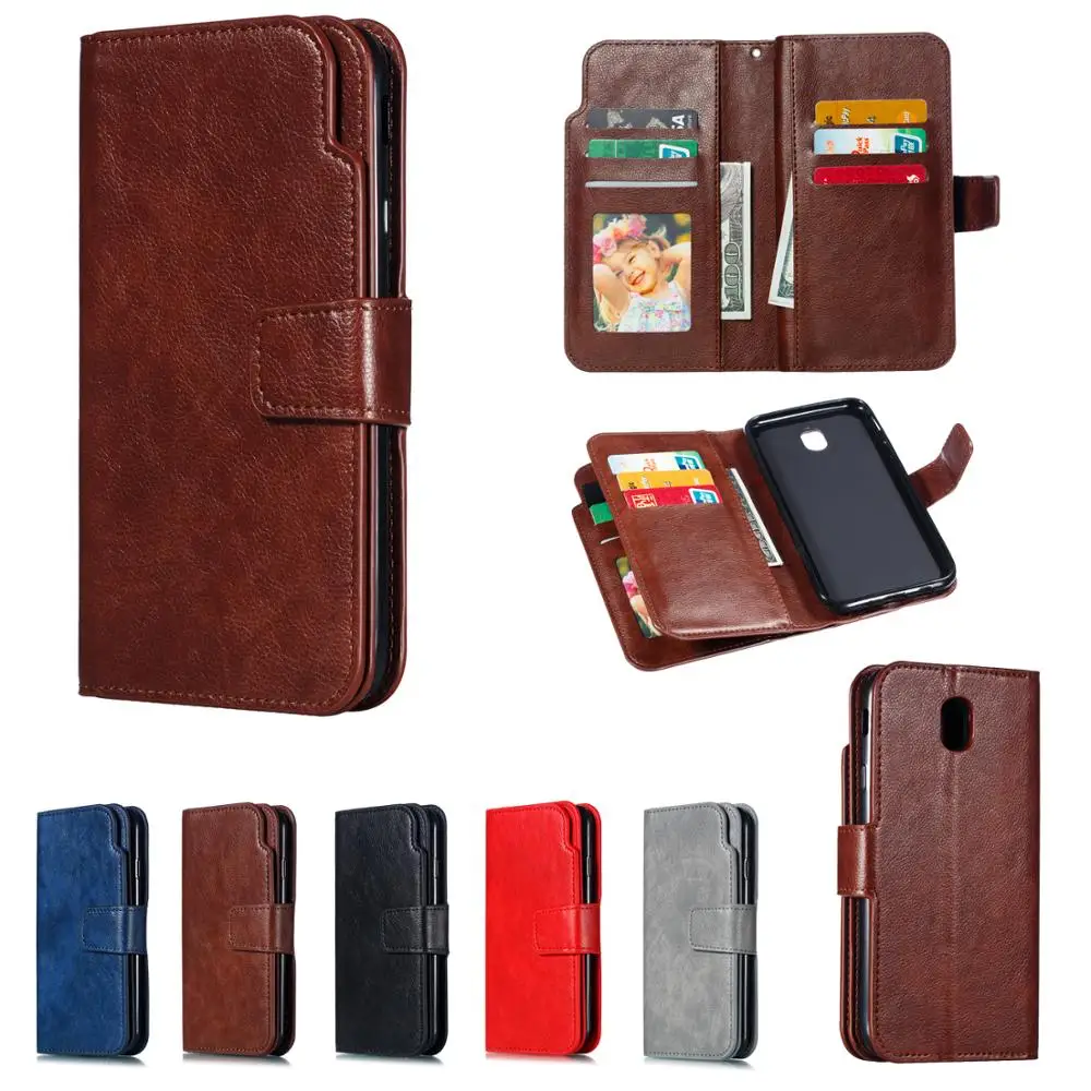 For Samsung Galaxy J7 J5 J3 2017 J4 J6 Plus J7 2018 Retro Leather Case Card Slot Magnetic Phone Cover Holder Phone Bag
For Samsung Galaxy J7 J5 J3 2017 J4 J6 Plus J7 2018 Retro Leather Case Card Slot Magnetic Phone Cover Holder Phone Bag