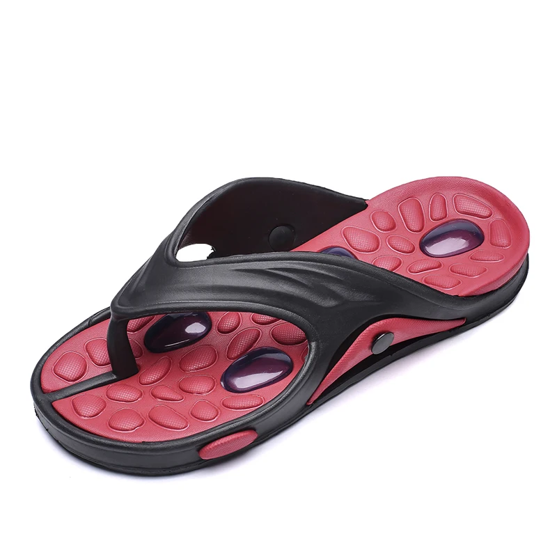 Men's Summer Outdoor Foot Massage Slippers Male Beach Sandals EVA Soft Indoor Flip Flops Non-slip Home Bathroom Shoes 
Men's Summer Outdoor Foot Massage Slippers Male Beach Sandals EVA Soft Indoor Flip Flops Non-slip Home Bathroom Shoes
