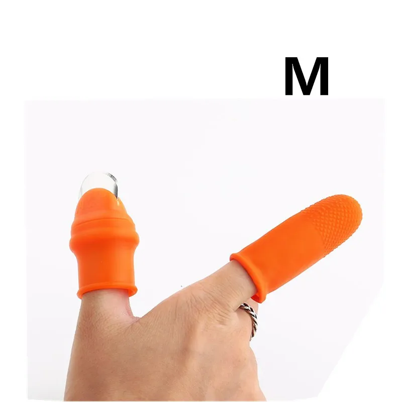 5 pcs Silicone Thumb Knife Finger Protector Vegetable Harvesting Knife Plant Blade Scissors Cutting Rings Garden Gloves
5 pcs Silicone Thumb Knife Finger Protector Vegetable Harvesting Knife Plant Blade Scissors Cutting Rings Garden Gloves