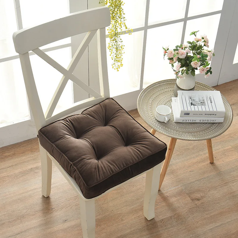 Chair Pad Japanese Super Comfortable Tatami Cushion Solid Color Lovely One-piece Thickened Suede Bay Mat Home Chair Decoration
Chair Pad Japanese Super Comfortable Tatami Cushion Solid Color Lovely One-piece Thickened Suede Bay Mat Home Chair Decoration