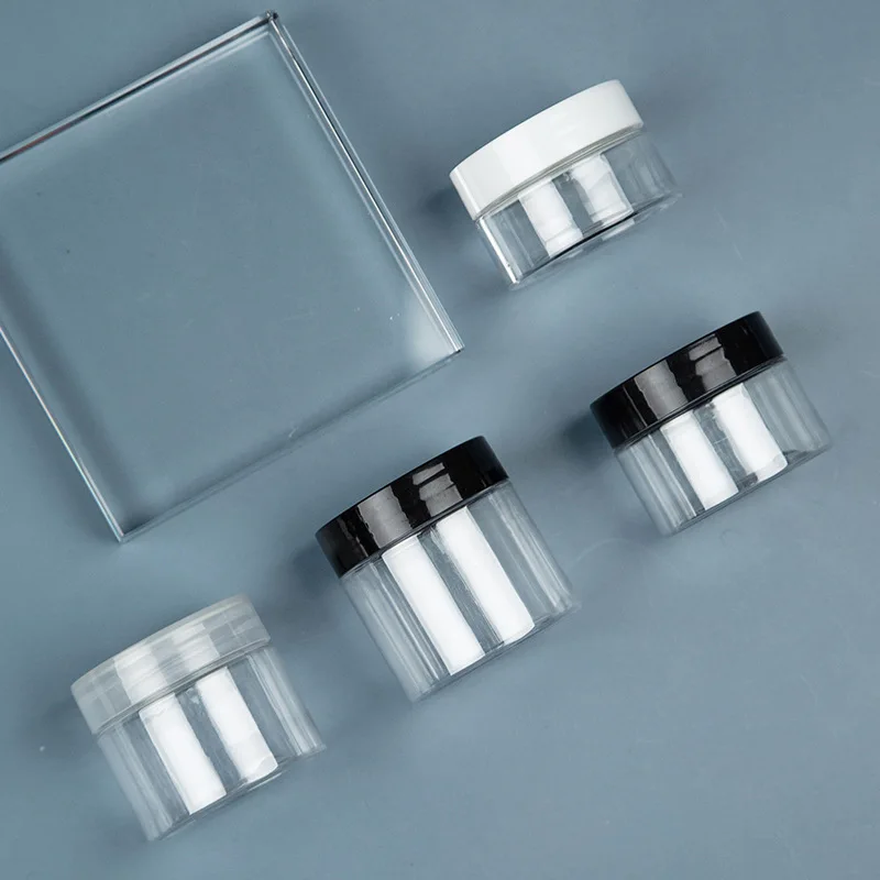 1 piece multi-capacity portable jar cosmetics empty bottle sub-packing pet plastic airtight jar cream bottle container
1 piece multi-capacity portable jar cosmetics empty bottle sub-packing pet plastic airtight jar cream bottle container