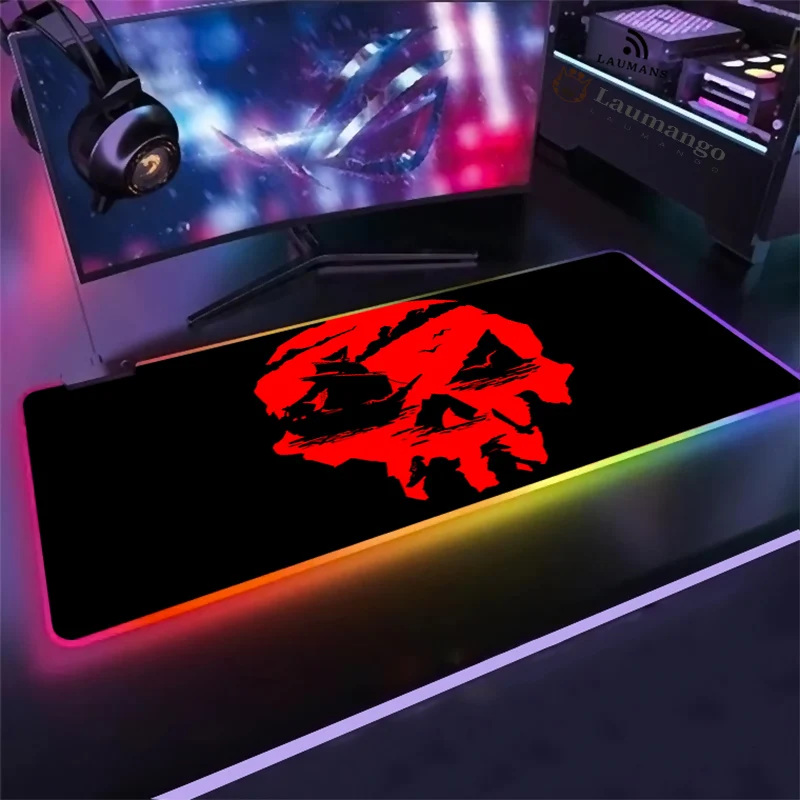 Sea of thieves Mouse Pad Gamer Anime RGB Large Computer Desk Mousemat Led Backlight Keyboard Mat Gaming Accessories Mousepad xl
Sea of thieves Mouse Pad Gamer Anime RGB Large Computer Desk Mousemat Led Backlight Keyboard Mat Gaming Accessories Mousepad xl