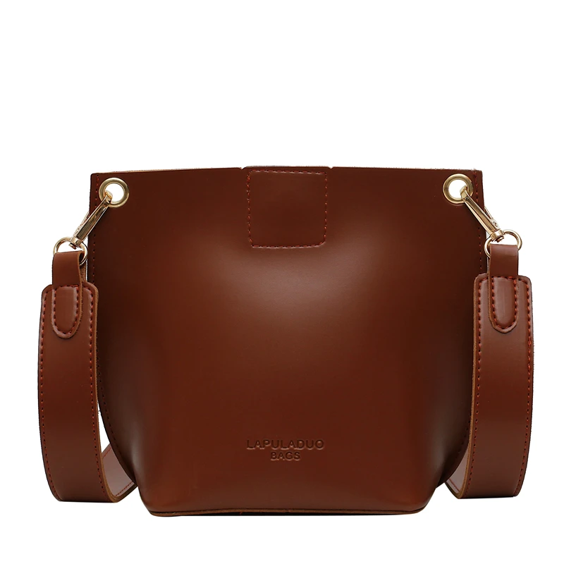 2020 New Fashionable Vintage Wide Shoulder Belt Bucket Package Women's Korean Single Shoulder Casual Package D136
2020 New Fashionable Vintage Wide Shoulder Belt Bucket Package Women's Korean Single Shoulder Casual Package D136