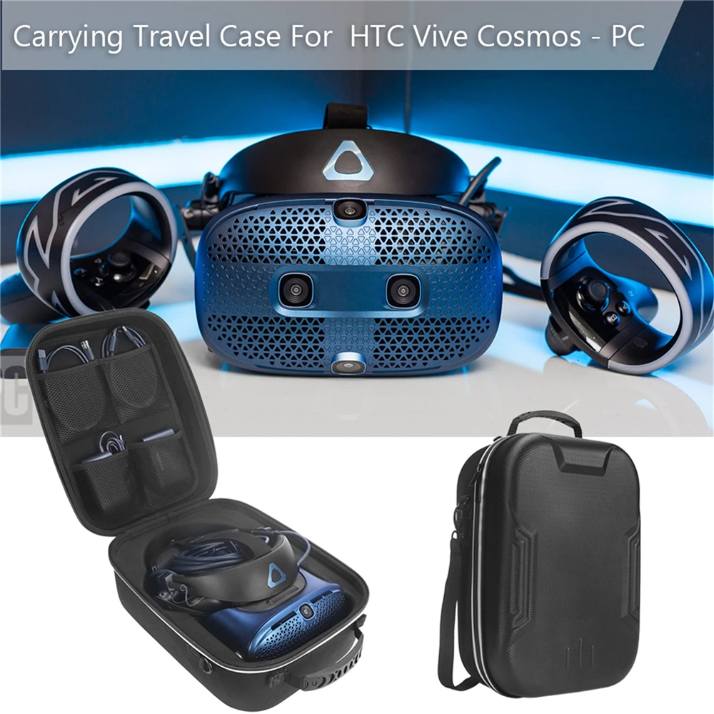 Case for HTC Vive Cosmos VR Headset Accessories Waterproof Travel Carrying Case Protective Storage Bag
Case for HTC Vive Cosmos VR Headset Accessories Waterproof Travel Carrying Case Protective Storage Bag