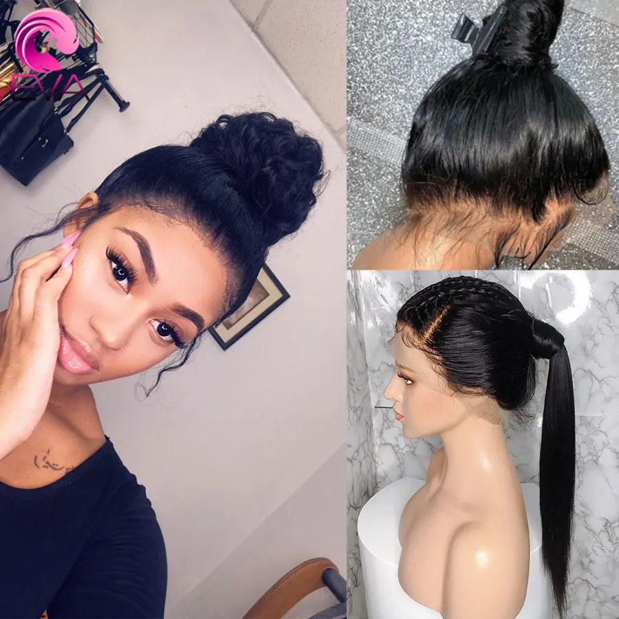 Eva Hair 13x6 Lace Front Human Hair Wigs 150% Straight Pre Plucked Brazilian Remy Hair Wigs With Baby Hair For Black Women
Eva Hair 13x6 Lace Front Human Hair Wigs 150% Straight Pre Plucked Brazilian Remy Hair Wigs With Baby Hair For Black Women