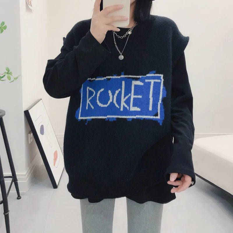 2021 New Spring Autumn Women Sweaters Sleeveless Vest Waistcoat England Style Knitting Oversized Print Tops U342
2021 New Spring Autumn Women Sweaters Sleeveless Vest Waistcoat England Style Knitting Oversized Print Tops U342