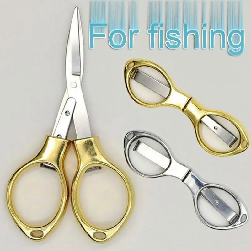 Folding Scissors Keychain Fishing Gear Folding Fishing Scissors Outdoor for Portable Stainless Steel Practical Travel
Folding Scissors Keychain Fishing Gear Folding Fishing Scissors Outdoor for Portable Stainless Steel Practical Travel