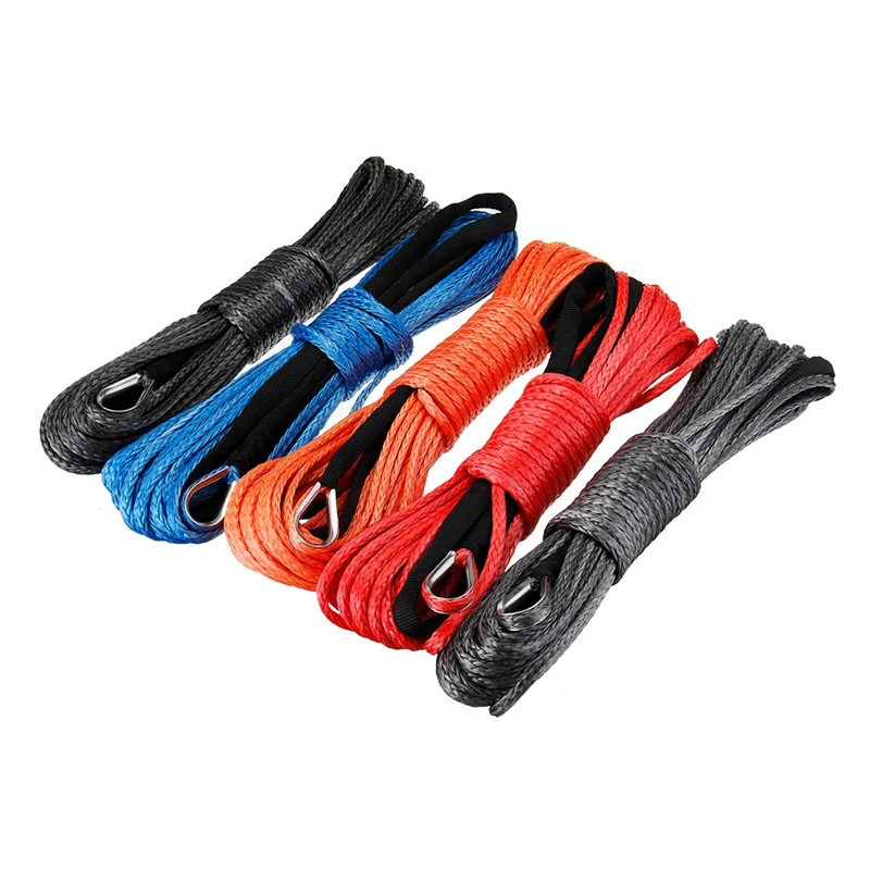 15m 7700LBs Winch Rope String Line Cable With Sheath Synthetic Towing Rope Car Wash Maintenance String for ATV UTV Off-Road
15m 7700LBs Winch Rope String Line Cable With Sheath Synthetic Towing Rope Car Wash Maintenance String for ATV UTV Off-Road