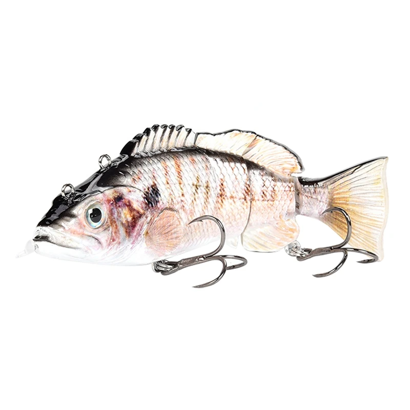 Hot-Robotic Fishing Lures Multi Jointed Bait Auto Electric Wobblers for Pike Bass Swimbait Rechargeable LED Light Swimming
Hot-Robotic Fishing Lures Multi Jointed Bait Auto Electric Wobblers for Pike Bass Swimbait Rechargeable LED Light Swimming
