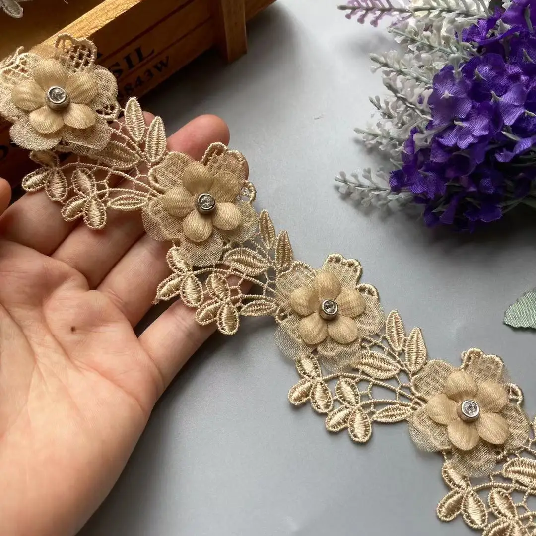 1 yard Gold Pearl Beaded Embroidered Flower Lace Trim Floral Applique Patches Fabric Sewing Craft Vintage Wedding Dress New
1 yard Gold Pearl Beaded Embroidered Flower Lace Trim Floral Applique Patches Fabric Sewing Craft Vintage Wedding Dress New