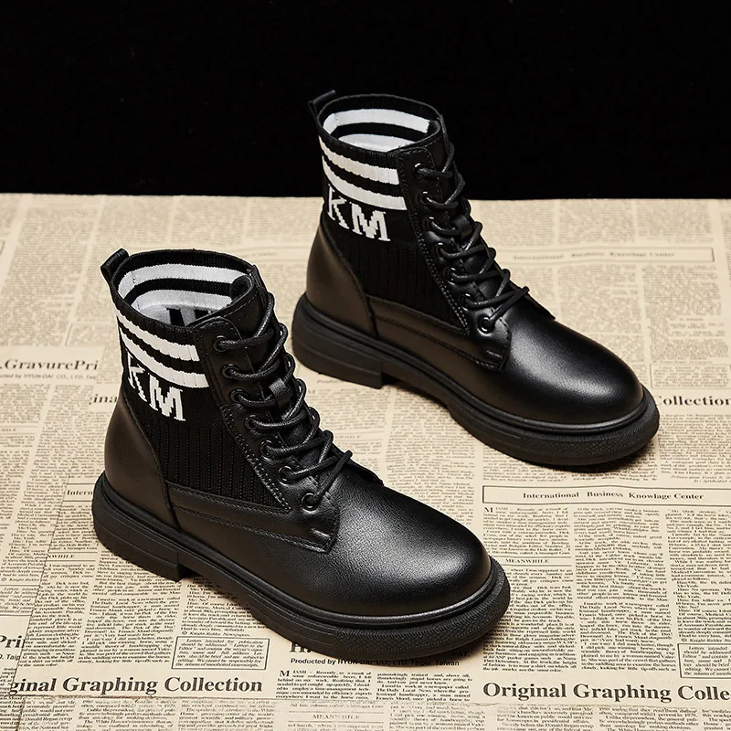 Winter Women Shoes 2020 New Thicken Warm Socks Boots Woman Round Toe Lace Up Martin Boots Non-slip Ankle Boots Zapatos De Mujer
Winter Women Shoes 2020 New Thicken Warm Socks Boots Woman Round Toe Lace Up Martin Boots Non-slip Ankle Boots Zapatos De Mujer