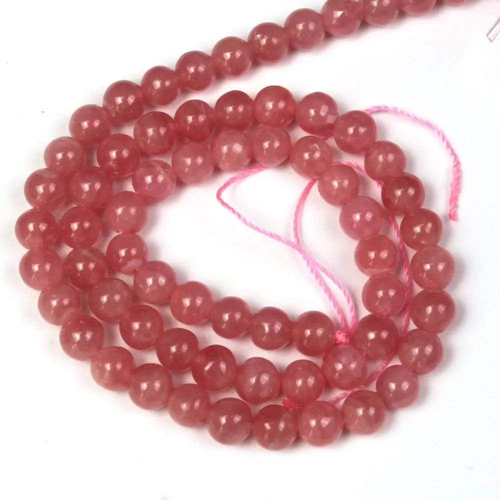 Натуральный круглый АА Rhodochrosite драгоценный камень россыпью бусины 6 5 7 мм для