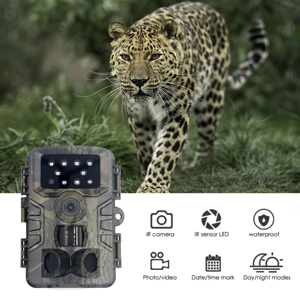 Trail Camera 20MP 1080P Waterproof PIR Infrared Hunting Camera With Night Vision Wildlife Cam Surveillance Tracking Camera PR700
Trail Camera 20MP 1080P Waterproof PIR Infrared Hunting Camera With Night Vision Wildlife Cam Surveillance Tracking Camera PR700