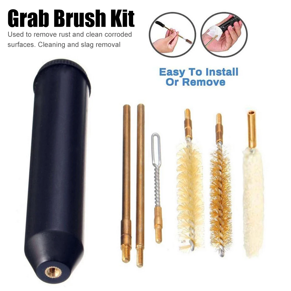 7 шт./компл. Универсальный комплект для чистки пистолета, портативная щетка для чистки стержней пистолета, аксессуары для чистки 22/45/357/9 мм
7 шт./компл. Универсальный комплект для чистки пистолета, портативная щетка для чистки стержней пистолета, аксессуары для чистки 22/45/357/9 мм