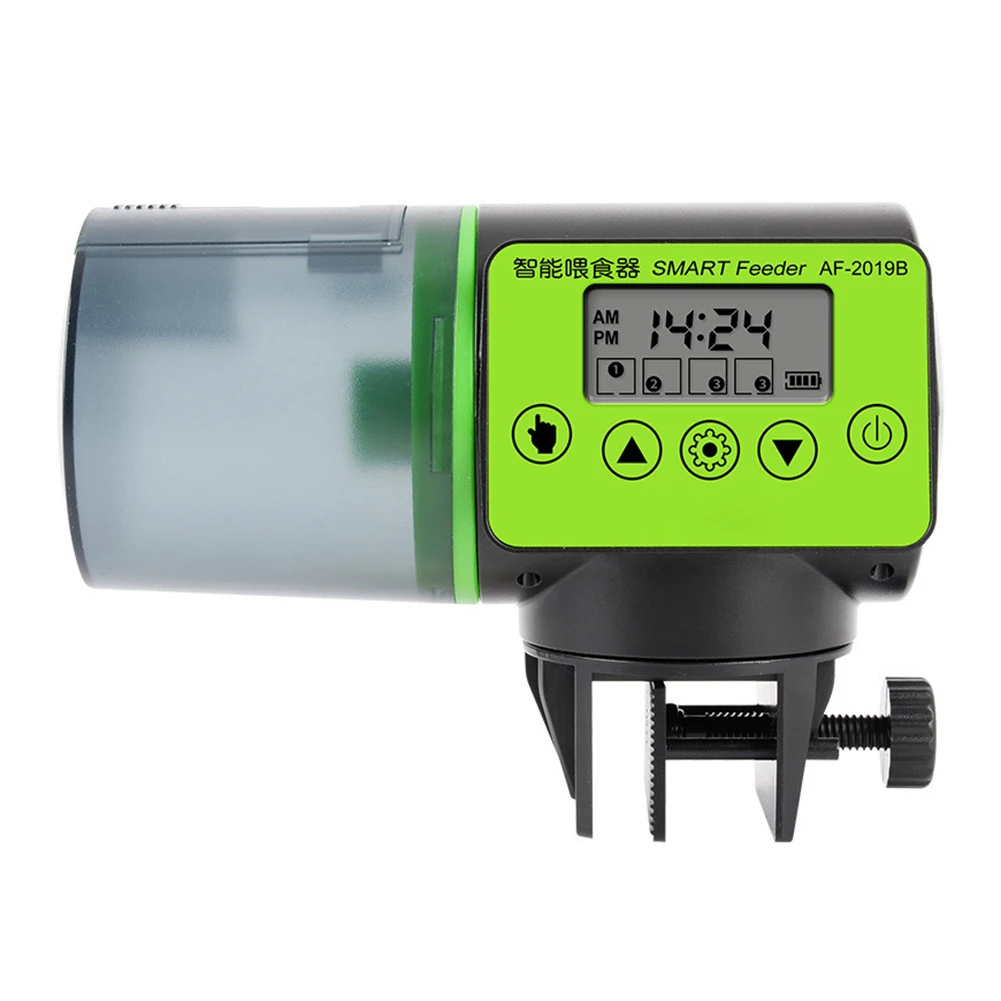 Automatic Fish Feeder Fish Tank Aquarium Electronic Feeding Dispenser with LCD Timer Adjustable Control Food Feeding
Automatic Fish Feeder Fish Tank Aquarium Electronic Feeding Dispenser with LCD Timer Adjustable Control Food Feeding