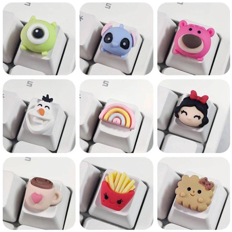 1PC Personalized Cartoon Key Cap Creative DIY Resin Cherry MX Switch Mechanical Keyboard Flower Key Cap
1PC Personalized Cartoon Key Cap Creative DIY Resin Cherry MX Switch Mechanical Keyboard Flower Key Cap