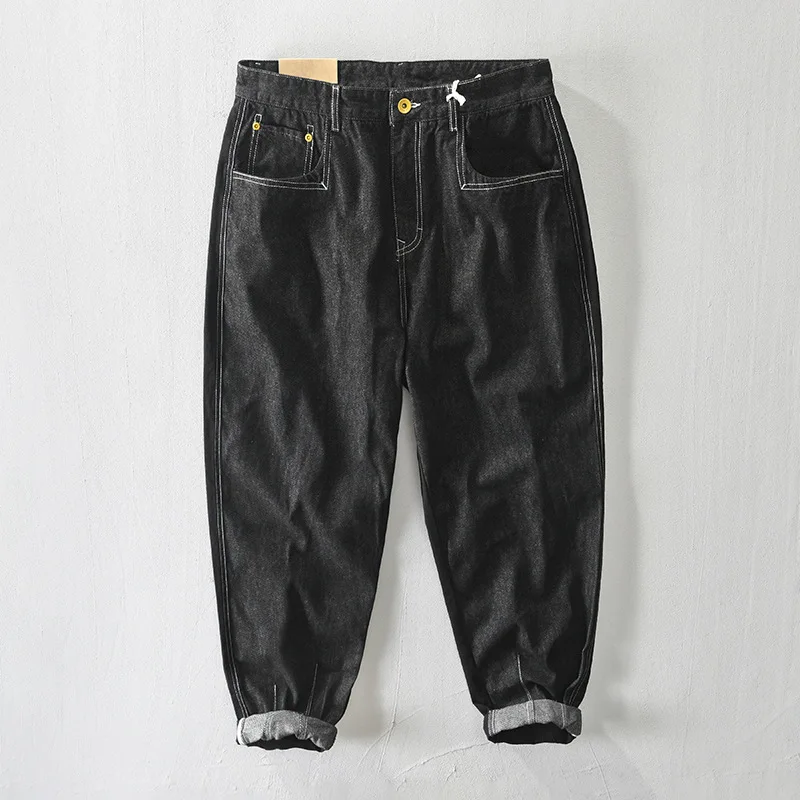 Z370 Autumn Winter Men Jeans Casual Patchwork Simple Solid Color Loose Cotton Mid-Rise Cargo Fashion Chic Popular Denim Pants
Z370 Autumn Winter Men Jeans Casual Patchwork Simple Solid Color Loose Cotton Mid-Rise Cargo Fashion Chic Popular Denim Pants