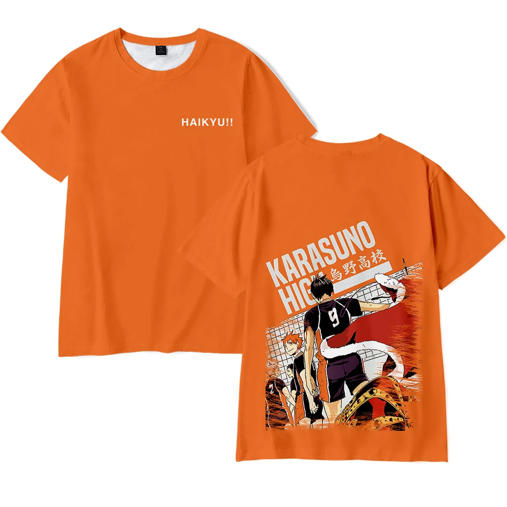 Сезон Haikyu! Футболка для взрослых и детей с коротким рукавом | Мужская одежда