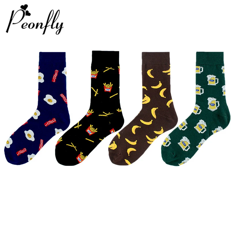 PEONFLY новинка Для мужчин носки веселые омлет типа "банан" пчелкой, счастливые носки повседневные харадзюку в стиле «хип-хоп», хлопковые носки,...
PEONFLY новинка Для мужчин носки веселые омлет типа "банан" пчелкой, счастливые носки повседневные харадзюку в стиле «хип-хоп», хлопковые носки,...