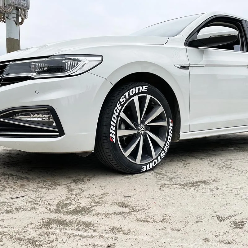 8pcs/lot Car Tire Lettering Stickers Car Tuning Universal 3D Permanent PVC Conjoined Tire Lettering Kit New Car Styling Decal
8pcs/lot Car Tire Lettering Stickers Car Tuning Universal 3D Permanent PVC Conjoined Tire Lettering Kit New Car Styling Decal