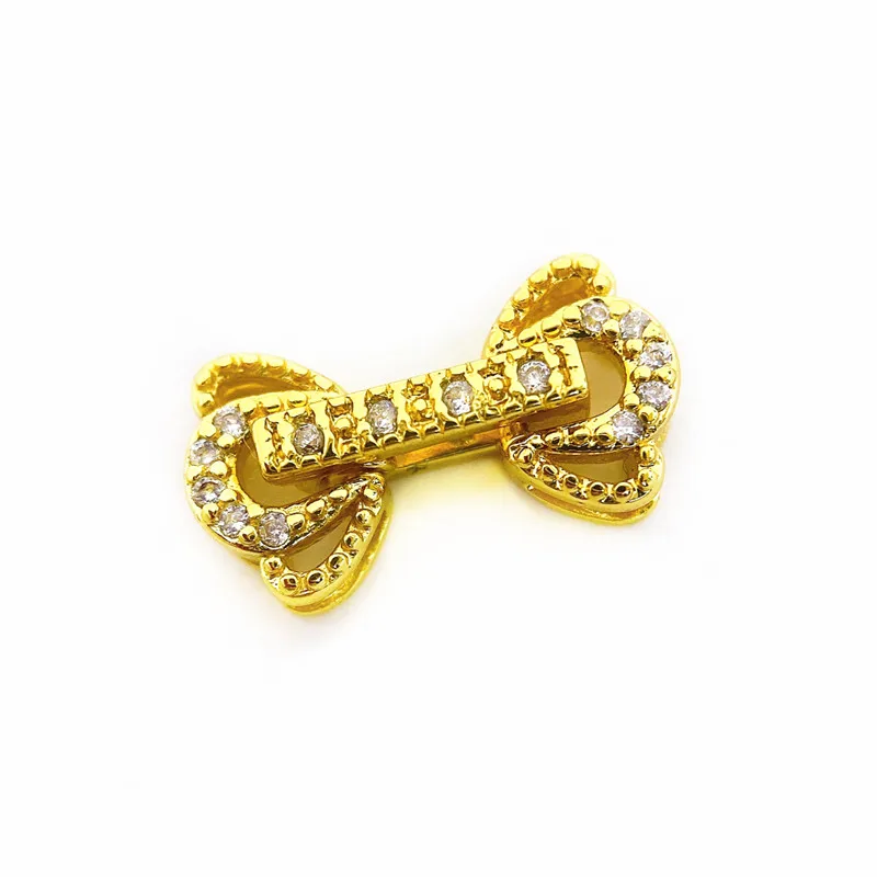 Copper Gold Plated Cubic Zirconia Fastener Clasp Hooks Connectors Accessories For DIY Necklace&Bracelet Chain Jewelry Making
Copper Gold Plated Cubic Zirconia Fastener Clasp Hooks Connectors Accessories For DIY Necklace&Bracelet Chain Jewelry Making