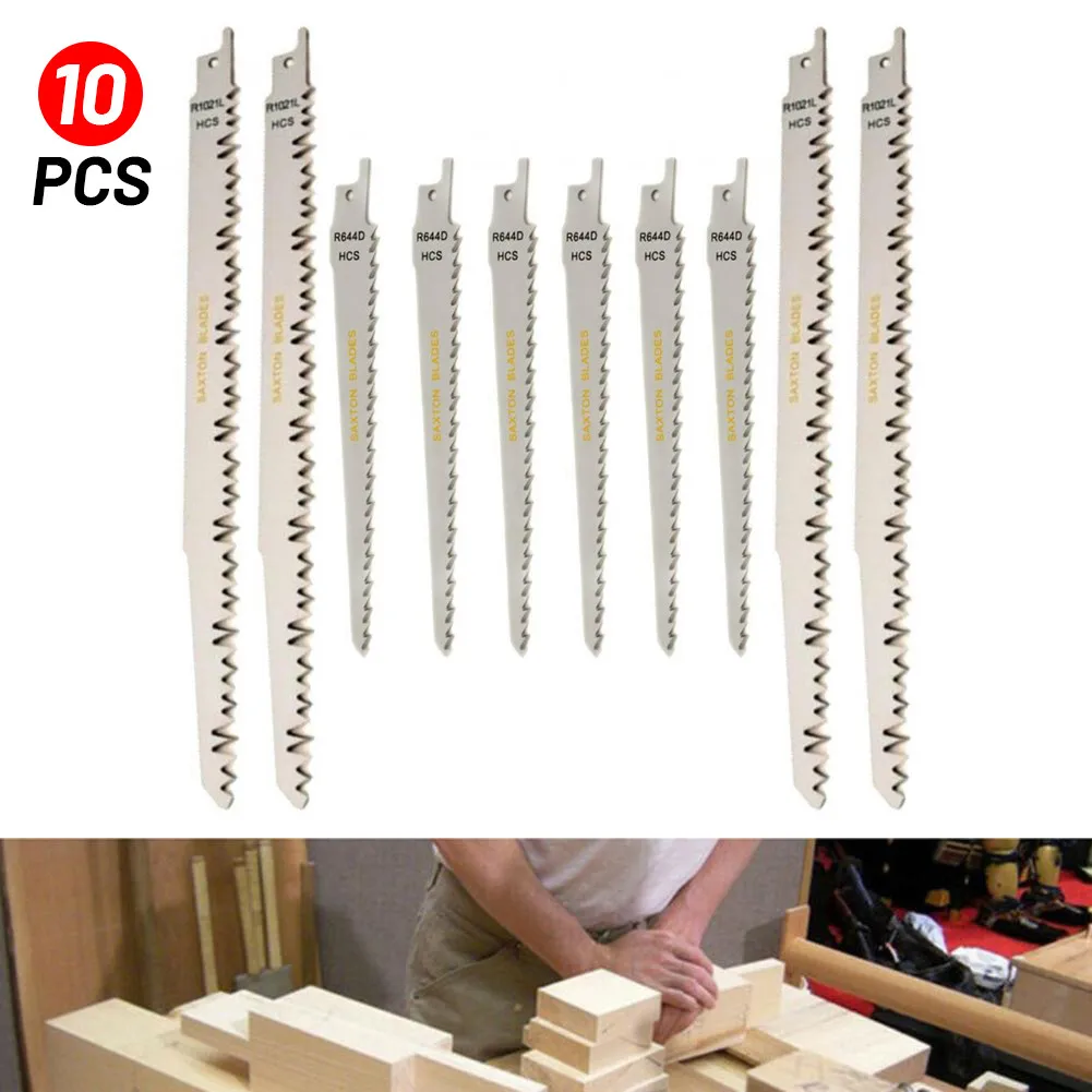 10 Blade Reciprocating Saw Combo Wood S1531L R644D For 240mm 4Pcs S1531L Saw Web+6Pcs R644D Saw Web Chain Blade Set
10 Blade Reciprocating Saw Combo Wood S1531L R644D For 240mm 4Pcs S1531L Saw Web+6Pcs R644D Saw Web Chain Blade Set