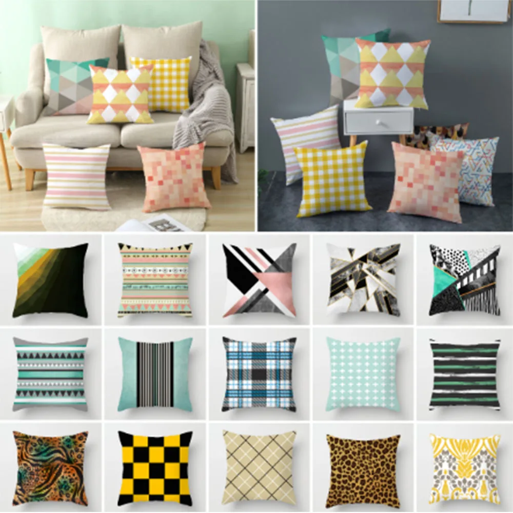 Pillowcase Nordic Modern Geometric Pattern Peach Skin Cushion Cover Cushion Cover Living Room Pillowcase Decoration Cushion
Pillowcase Nordic Modern Geometric Pattern Peach Skin Cushion Cover Cushion Cover Living Room Pillowcase Decoration Cushion
