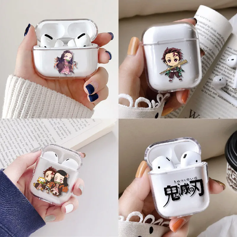 Kimetsu no Yaiba Demon Slayer Earphone Case For Apple iPhone Charging Box For AirPods Pro Hard Transparent Protective Cover
Kimetsu no Yaiba Demon Slayer Earphone Case For Apple iPhone Charging Box For AirPods Pro Hard Transparent Protective Cover