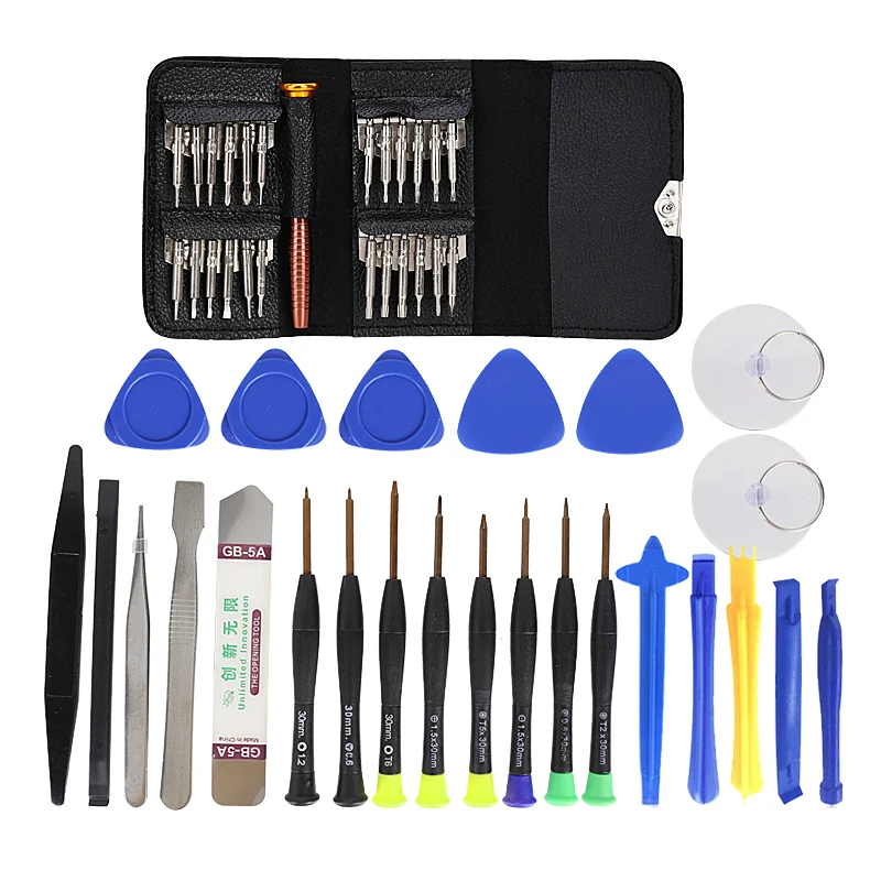 

22/25 In 1 Screwdriver Mobile Phone Repair Tools Kit Screwdriver Set Pry Opening Disassemble Tools for iPhone Watch PC Hand Tool