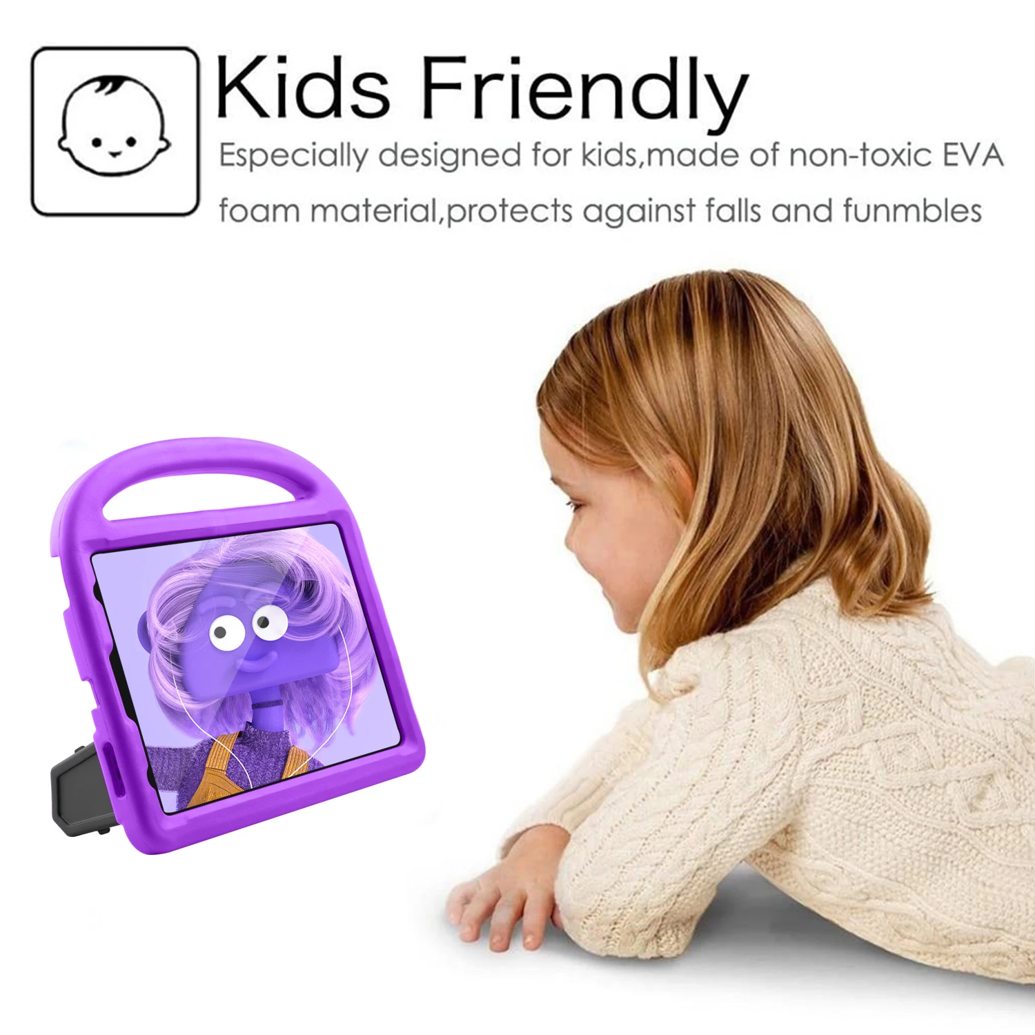 For iPad 8th Generation 10.2 2020 Tablet Stand iPad 7th Generation 2019 Case Kids Friendly EVA coque Mini2345 Pro 11 10.5 Air 3
For iPad 8th Generation 10.2 2020 Tablet Stand iPad 7th Generation 2019 Case Kids Friendly EVA coque Mini2345 Pro 11 10.5 Air 3