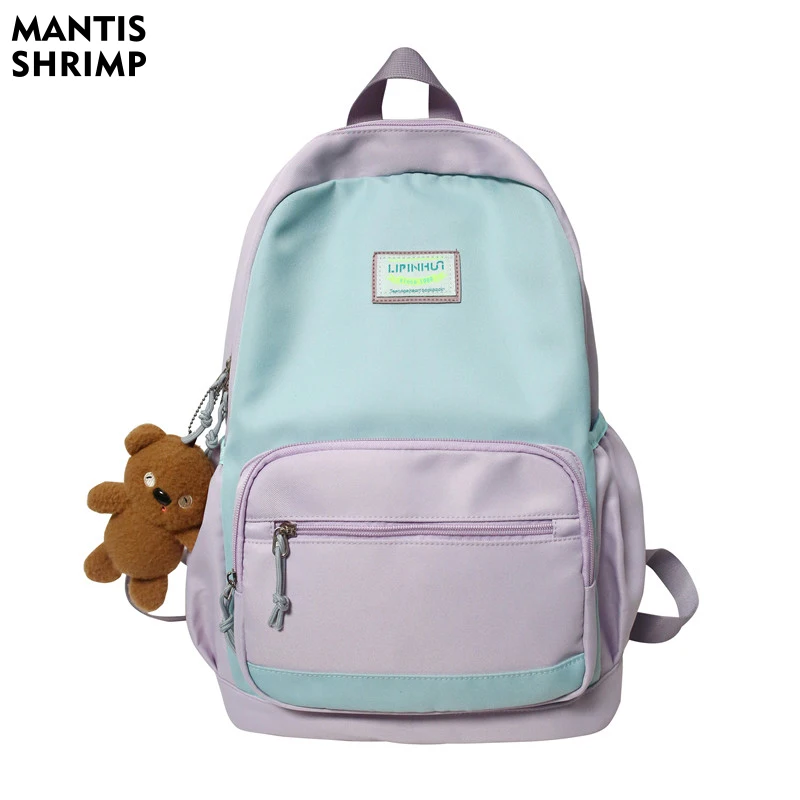 2021 New Backpack Fashion School Backpack Large Capacity Pack Personalized School Bag for Teenage Girls Nylon Panelled Book Bags
2021 New Backpack Fashion School Backpack Large Capacity Pack Personalized School Bag for Teenage Girls Nylon Panelled Book Bags