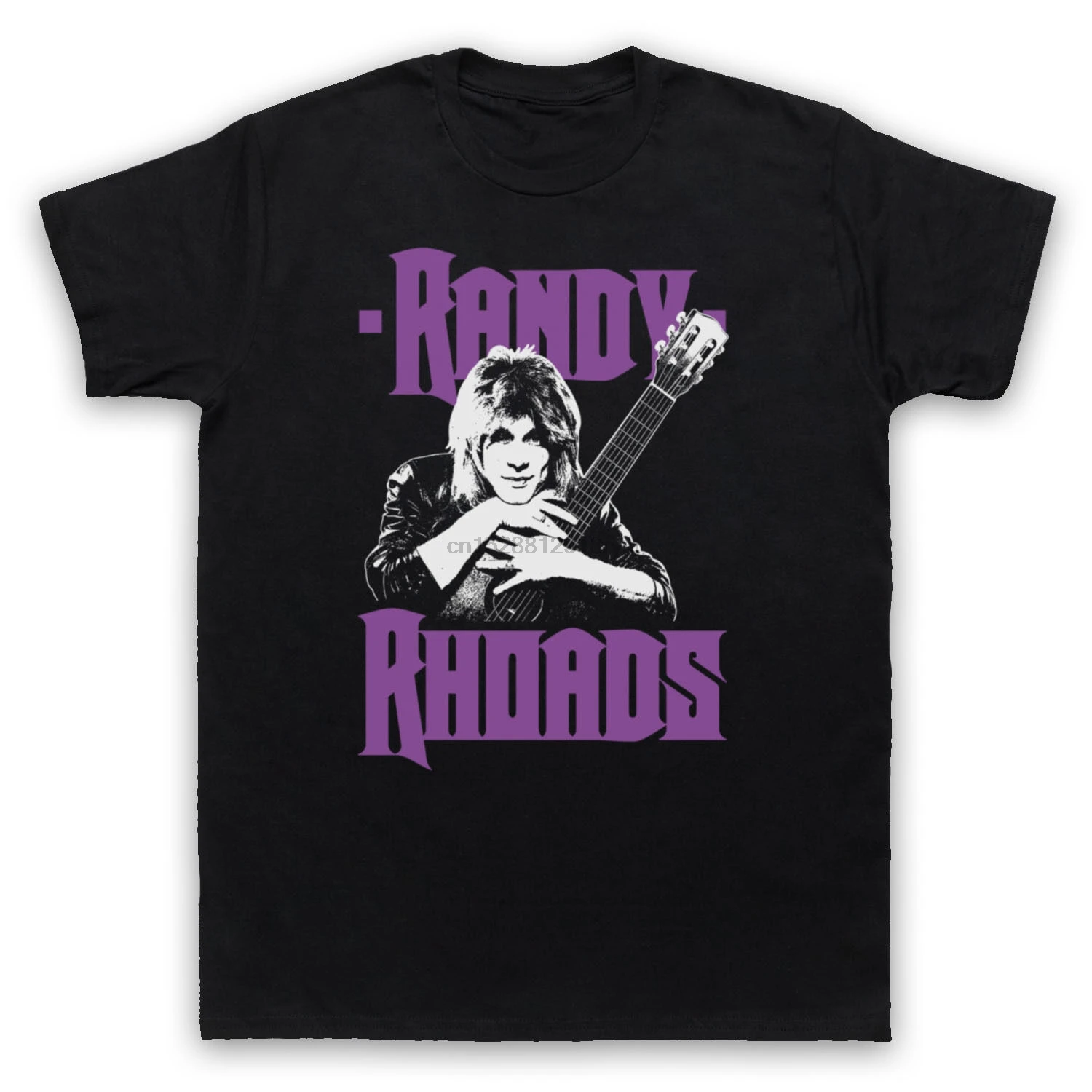 RANDY RHOADS HEAVY METAL ROCK GUITAR HERO UNOFFICIAL T-SHIRT ADULTS SIZES | Мужская одежда