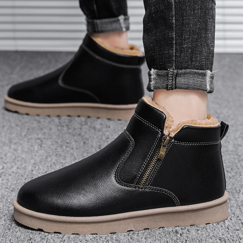 Lcxmnd Russian snow boots men's fur one men's shoes winter men's Plush thickened warm cotton shoes men's shoes
Lcxmnd Russian snow boots men's fur one men's shoes winter men's Plush thickened warm cotton shoes men's shoes