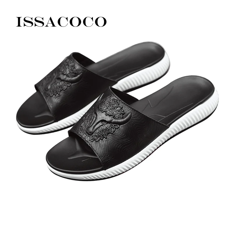 Summer Shale Beach Slippers House Clogs Man Slides Men Home Soft Bedroom Slippers Leather Mens Slippers Indoor Outdoor Male Shoe
Summer Shale Beach Slippers House Clogs Man Slides Men Home Soft Bedroom Slippers Leather Mens Slippers Indoor Outdoor Male Shoe