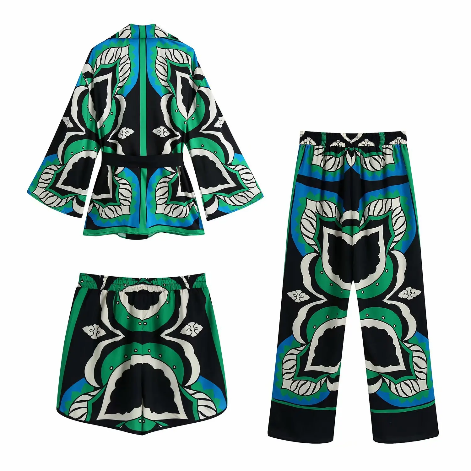Za Women Summer 2021 Green Print High Waist Short Pants Women Vintage Loose Casual Streetwear Shorts Long Pants -40
Za Women Summer 2021 Green Print High Waist Short Pants Women Vintage Loose Casual Streetwear Shorts Long Pants -40