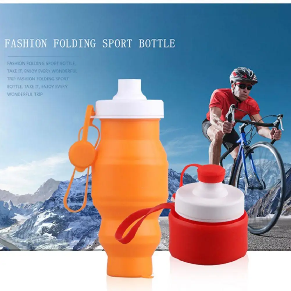 530ML Portable Silicone Folding Water Bottle Collapsible Drinking Outdoor Travel Sport Kettle Gift
530ML Portable Silicone Folding Water Bottle Collapsible Drinking Outdoor Travel Sport Kettle Gift