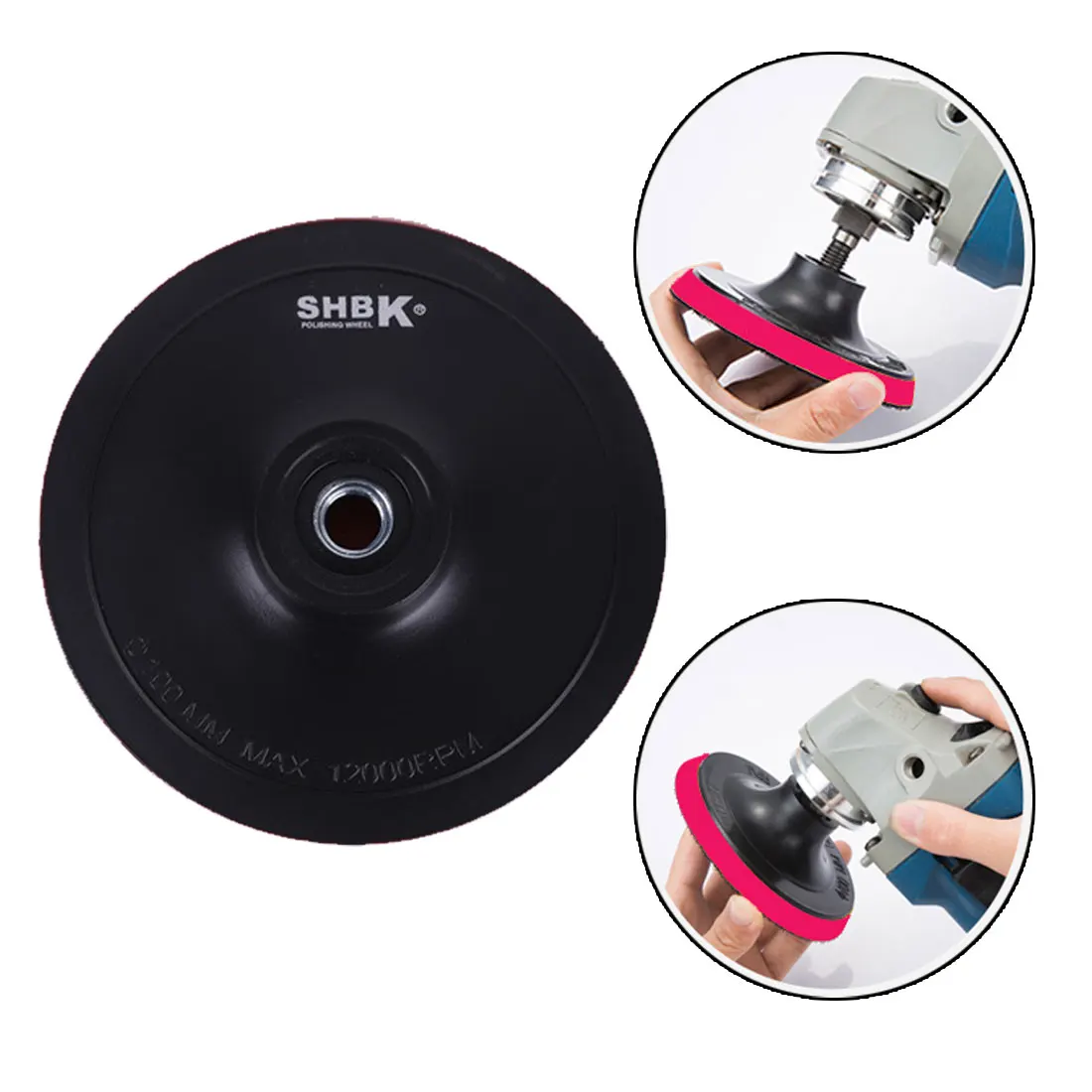 Self-adhesive Sucker Polishing Disc For Electric Grinder Polisher Tools Polishing Pad Sandpaper Backing Pad 4 "80/100mm 
Self-adhesive Sucker Polishing Disc For Electric Grinder Polisher Tools Polishing Pad Sandpaper Backing Pad 4 "80/100mm