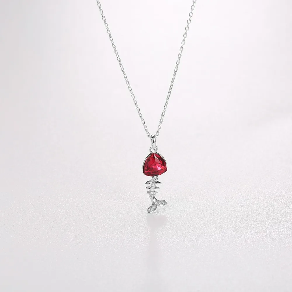 V1096 Original 100% 925 Sterling Silver red Gem CZ Zircon Pendant Necklace Fashion Wedding Jewelry Gift Accessories
V1096 Original 100% 925 Sterling Silver red Gem CZ Zircon Pendant Necklace Fashion Wedding Jewelry Gift Accessories