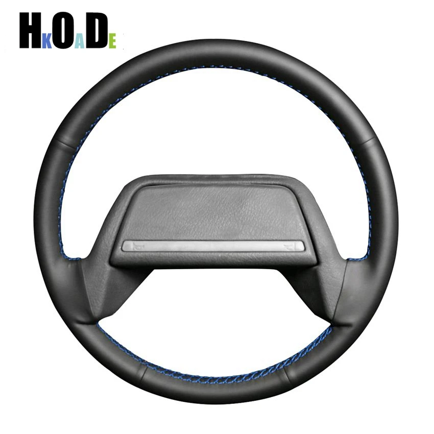 Hand-stitched Black Steering Wheel Cover Artificial Leather Car Steering Wheel Covers for Lada 2108-2115
Hand-stitched Black Steering Wheel Cover Artificial Leather Car Steering Wheel Covers for Lada 2108-2115