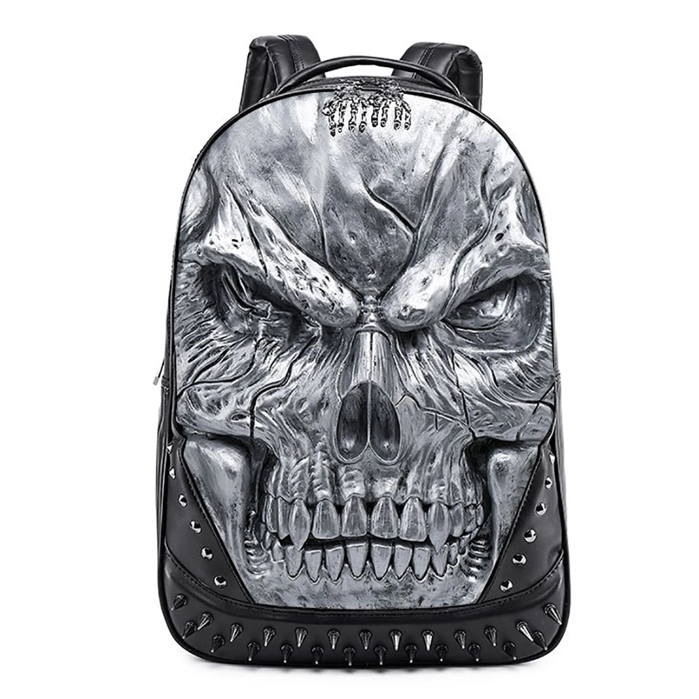 Personality Women's Backpack Bags For Men Rivets Skulls Decorate Top Handle Bag Ladies Punk Motorcycle Laptop Pack Free Shipping
Personality Women's Backpack Bags For Men Rivets Skulls Decorate Top Handle Bag Ladies Punk Motorcycle Laptop Pack Free Shipping