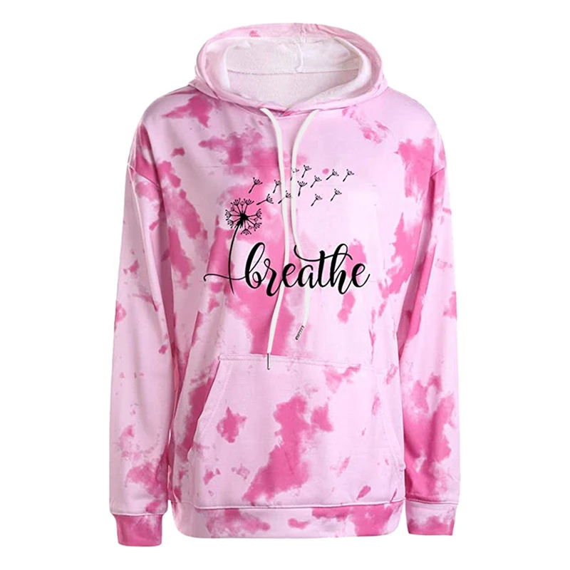 New Women Hoodies Fashion Casual Tie Dye Printed Women Sweatshirt Long Sleeve Pullover Tops Hooded Blouse Chandail Women Sweater
New Women Hoodies Fashion Casual Tie Dye Printed Women Sweatshirt Long Sleeve Pullover Tops Hooded Blouse Chandail Women Sweater