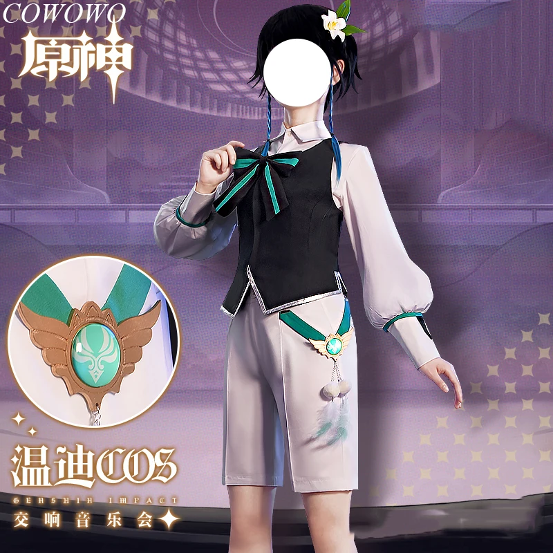 Anime! Genshin Impact Venti Game Suit Concert Elegant Cool Uniform Cosplay Costume Halloween Activity Party Role Play Outfit NEW
Anime! Genshin Impact Venti Game Suit Concert Elegant Cool Uniform Cosplay Costume Halloween Activity Party Role Play Outfit NEW