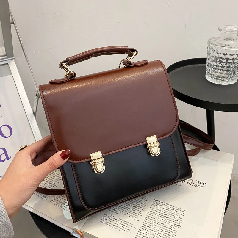 Новая маленькая сумка в британском студенческом стиле женская сумка новая модная Универсальная Ретро сумка через плечо
Новая маленькая сумка в британском студенческом стиле женская сумка новая модная Универсальная Ретро сумка через плечо